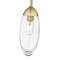 Z-Lite Arden Pendant, 1-Light, 4.5 In.W x 11.5 In.H, Rubbed Brass/Clear 651P-ROD-RB - alternate 3